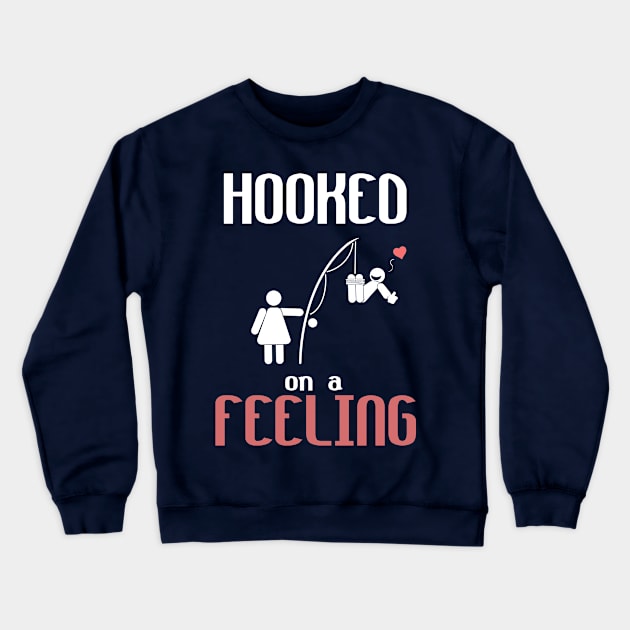 Hooked on a feeling Crewneck Sweatshirt by jakuwaku